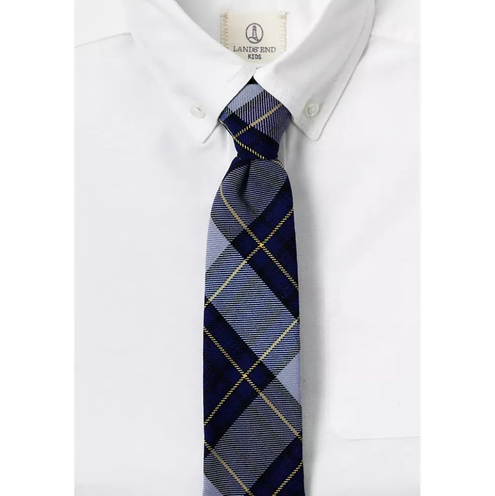 School Uniform Kids Plaid To Be Tied Tie
