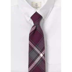 School Uniform Kids Plaid To Be Tied Tie
