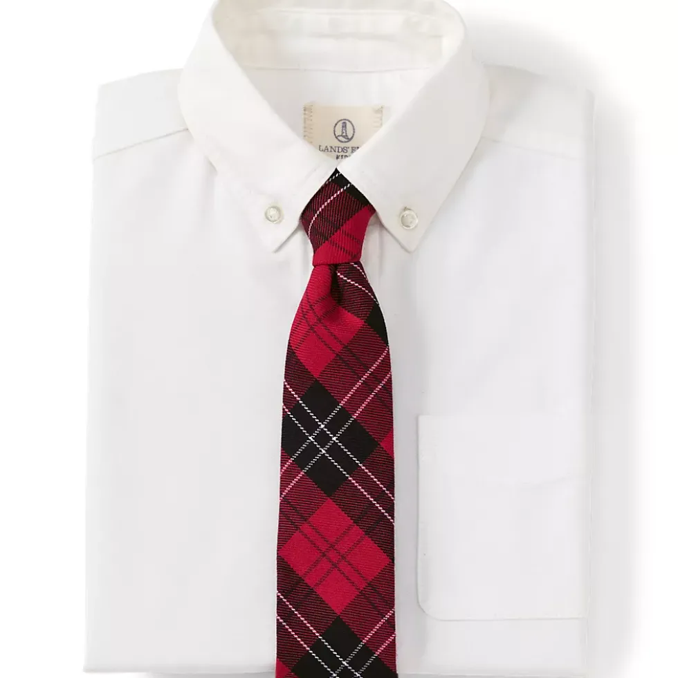 School Uniform Kids Plaid To Be Tied Tie
