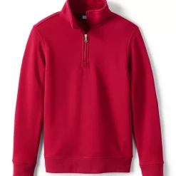 School Uniform Kids Quarter Zip Sweatshirt