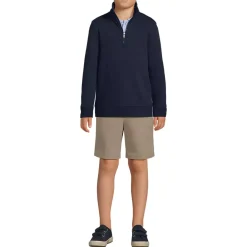 School Uniform Kids Quarter Zip Sweatshirt