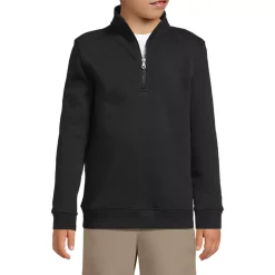 School Uniform Kids Quarter Zip Sweatshirt
