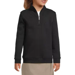 School Uniform Kids Quarter Zip Sweatshirt