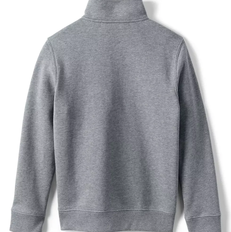 School Uniform Kids Quarter Zip Sweatshirt