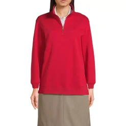 School Uniform Kids Quarter Zip Sweatshirt
