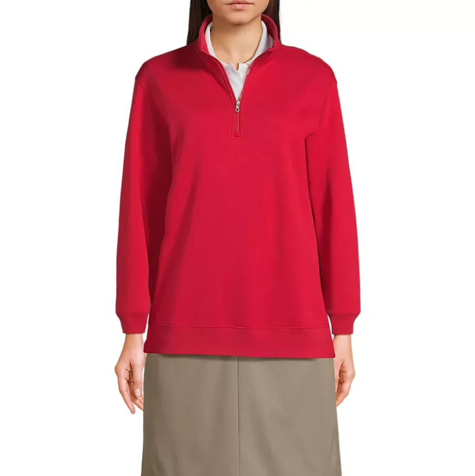 School Uniform Kids Quarter Zip Sweatshirt