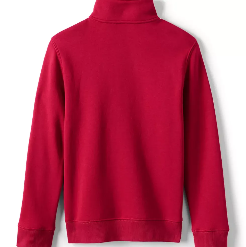 School Uniform Kids Quarter Zip Sweatshirt