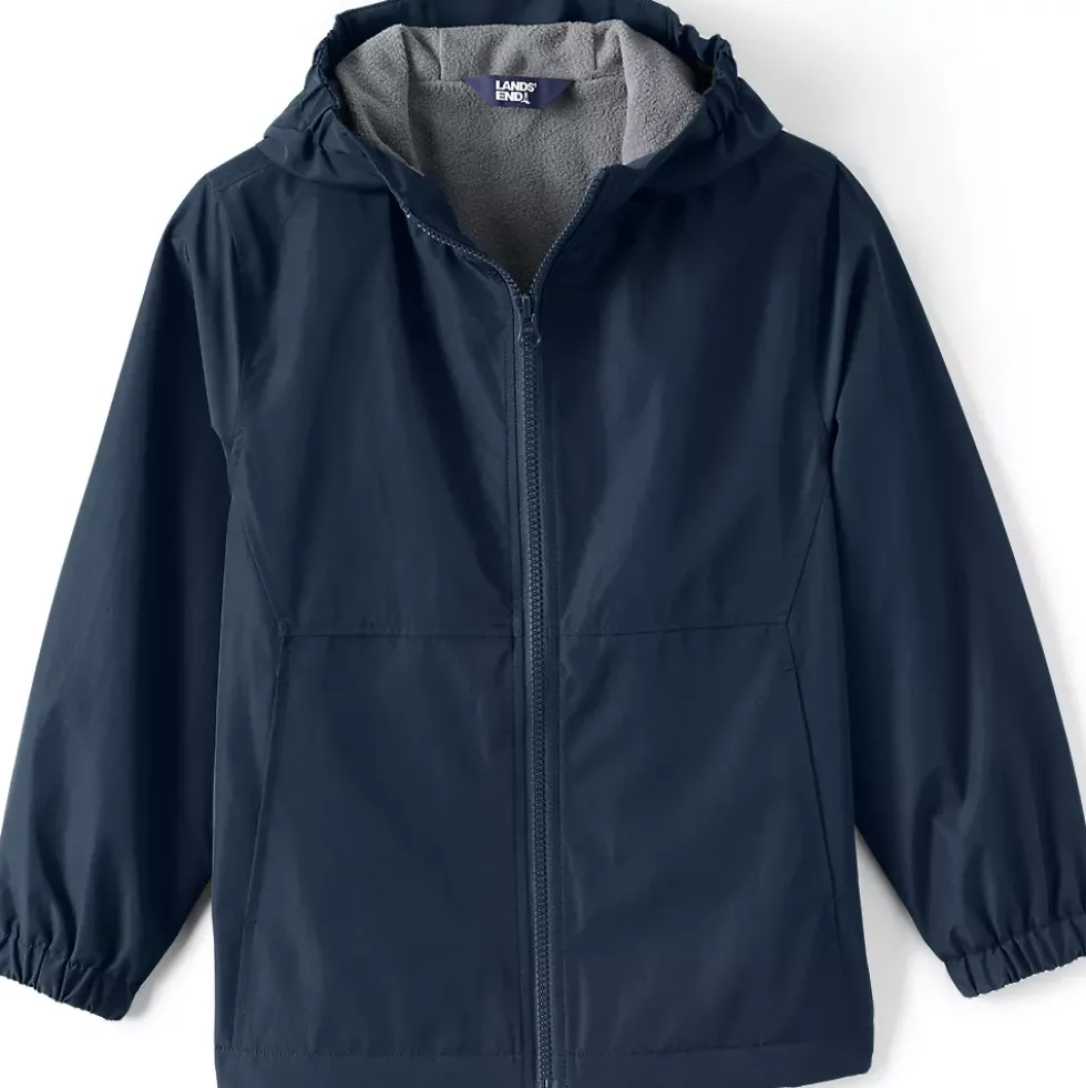 School Uniform Kids Rain Jacket
