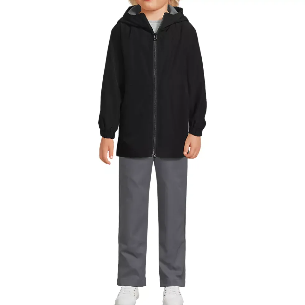School Uniform Kids Rain Jacket