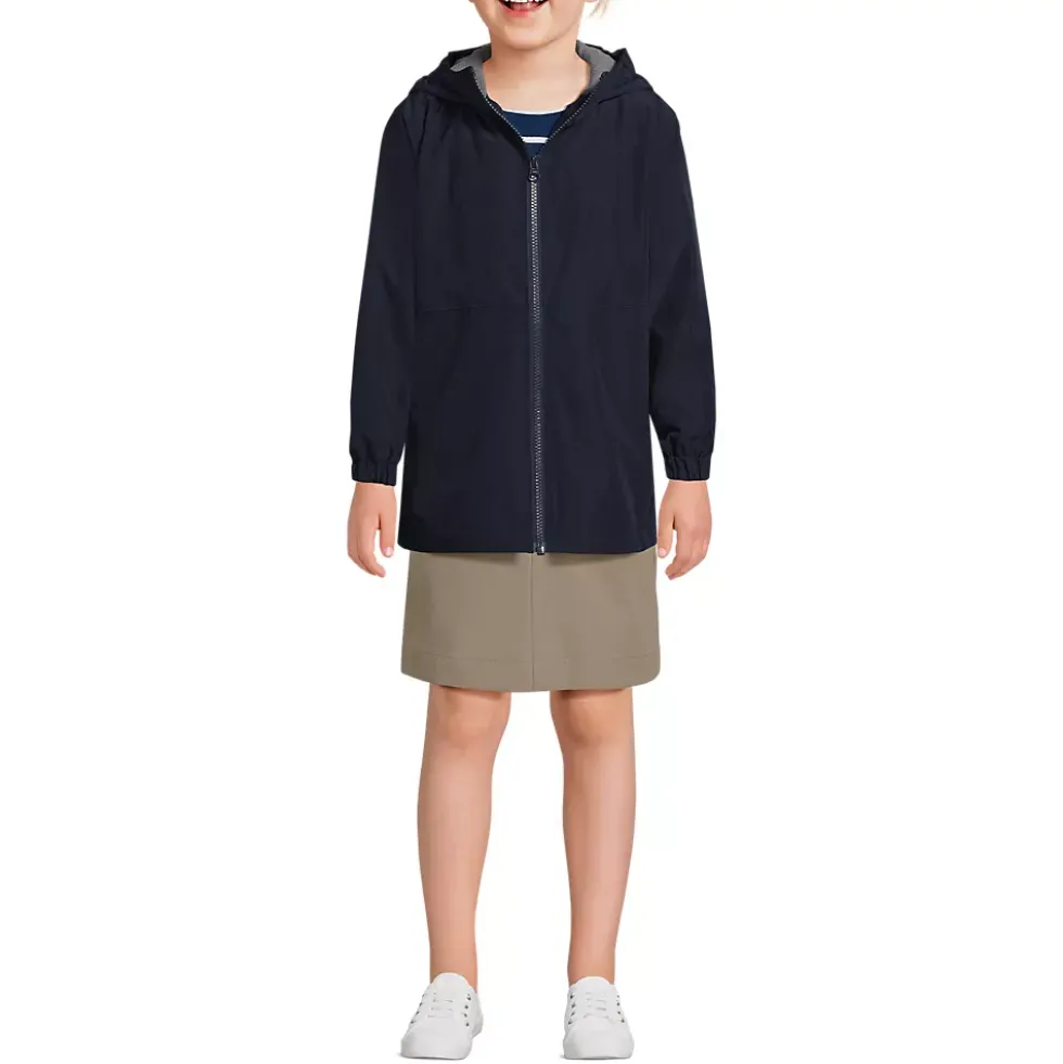 School Uniform Kids Rain Jacket