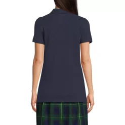 School Uniform Kids Short Sleeve Mesh Polo Shirt