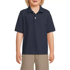 School Uniform Kids Short Sleeve Mesh Polo Shirt