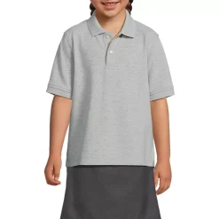 School Uniform Kids Short Sleeve Mesh Polo Shirt