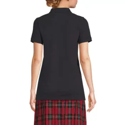 School Uniform Kids Short Sleeve Mesh Polo Shirt