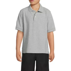 School Uniform Kids Short Sleeve Mesh Polo Shirt