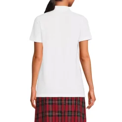 School Uniform Kids Short Sleeve Mesh Polo Shirt