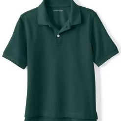 School Uniform Kids Short Sleeve Mesh Polo Shirt