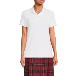 School Uniform Kids Short Sleeve Mesh Polo Shirt