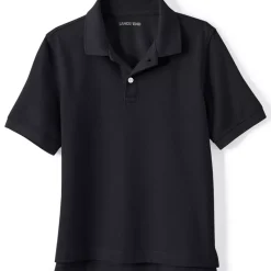 School Uniform Kids Short Sleeve Mesh Polo Shirt
