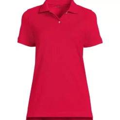 School Uniform Kids Short Sleeve Mesh Polo Shirt