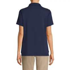 School Uniform Kids Short Sleeve Interlock Polo Shirt