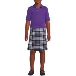 School Uniform Kids Short Sleeve Interlock Polo Shirt