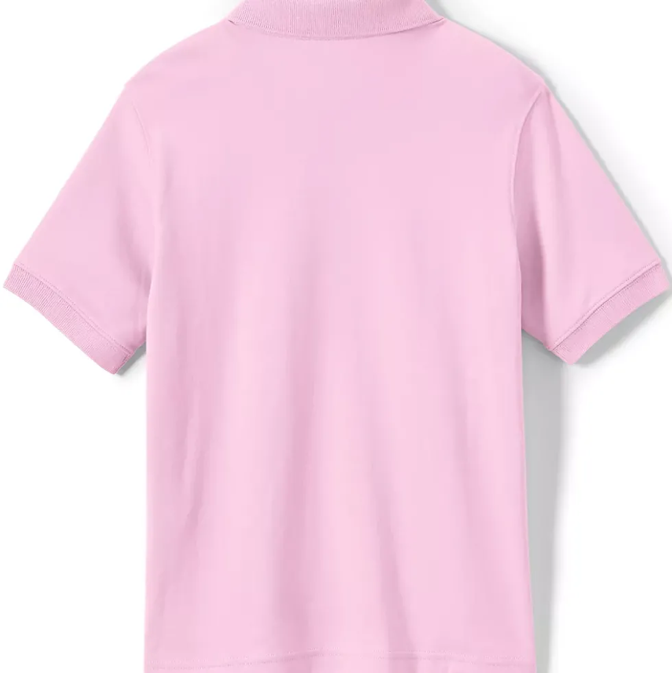 School Uniform Kids Short Sleeve Interlock Polo Shirt