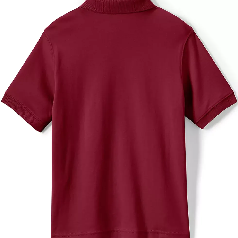 School Uniform Kids Short Sleeve Interlock Polo Shirt