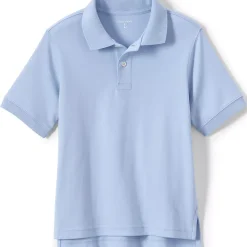 School Uniform Kids Short Sleeve Interlock Polo Shirt