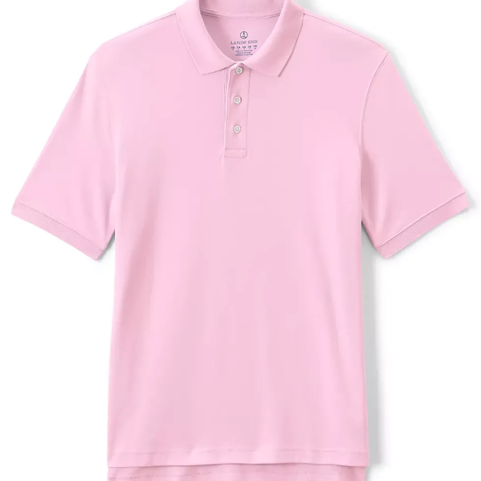 School Uniform Kids Short Sleeve Interlock Polo Shirt