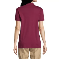 School Uniform Kids Short Sleeve Interlock Polo Shirt
