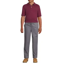 School Uniform Kids Short Sleeve Interlock Polo Shirt