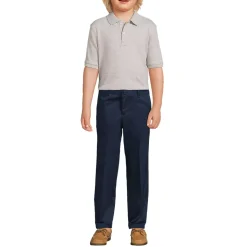 School Uniform Kids Short Sleeve Interlock Polo Shirt