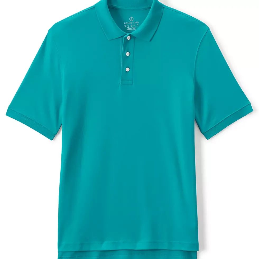 School Uniform Kids Short Sleeve Interlock Polo Shirt