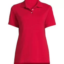 School Uniform Kids Short Sleeve Interlock Polo Shirt