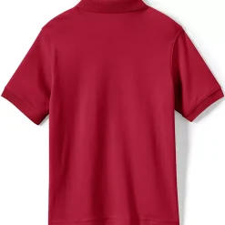 School Uniform Kids Short Sleeve Interlock Polo Shirt