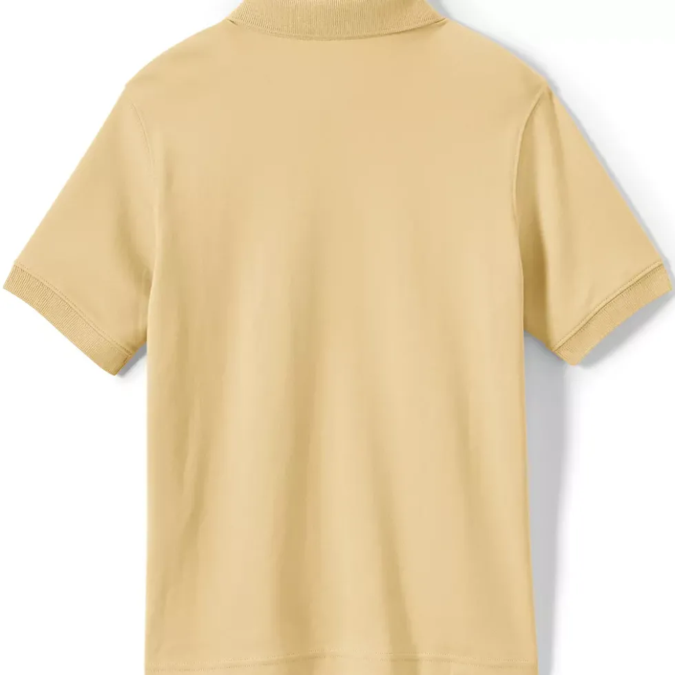 School Uniform Kids Short Sleeve Interlock Polo Shirt