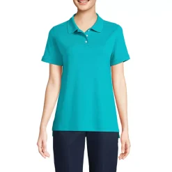 School Uniform Kids Short Sleeve Interlock Polo Shirt