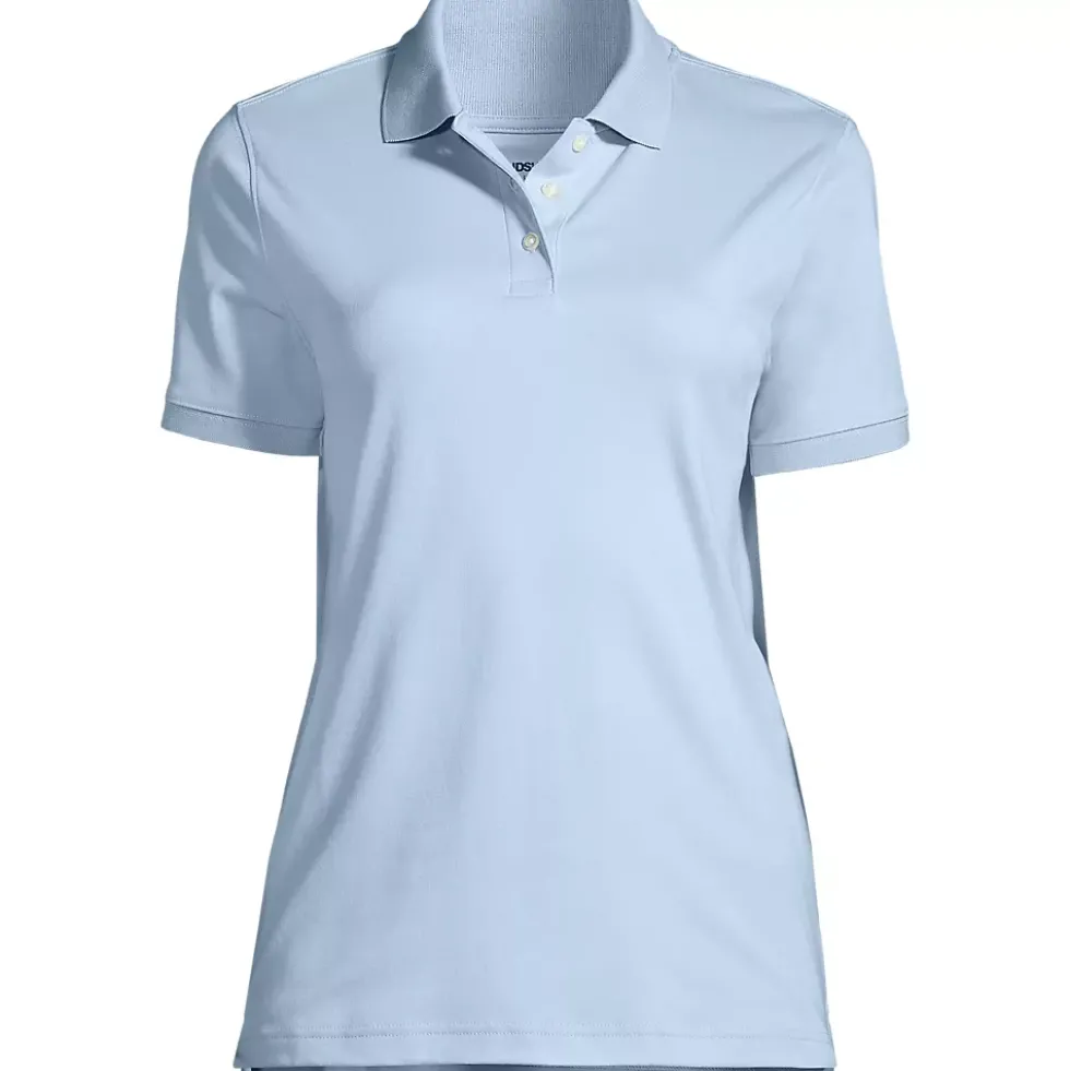 School Uniform Kids Short Sleeve Interlock Polo Shirt