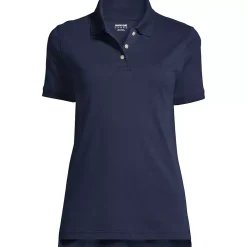 School Uniform Kids Short Sleeve Interlock Polo Shirt