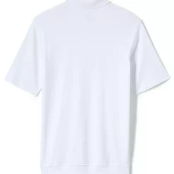 School Uniform Kids Short Sleeve Banded Bottom Polo Shirt