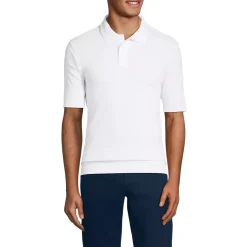 School Uniform Kids Short Sleeve Banded Bottom Polo Shirt