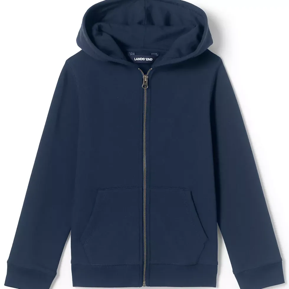 School Uniform Kids Zip Front Sweatshirt