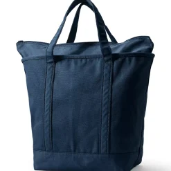 School Uniform Medium 5 Pocket Open Top Canvas Tote Bag