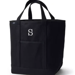 School Uniform Medium 5 Pocket Open Top Canvas Tote Bag