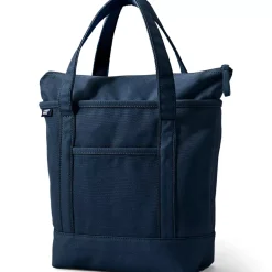 School Uniform Medium 5 Pocket Open Top Canvas Tote Bag