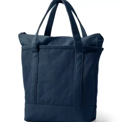 School Uniform Medium 5 Pocket Open Top Canvas Tote Bag