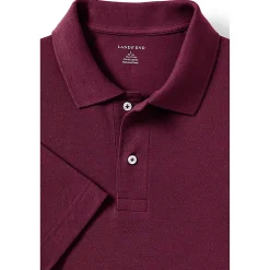 School Uniform Men's Big Short Sleeve Mesh Polo Shirt