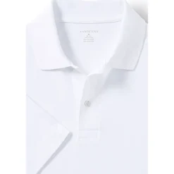 School Uniform Men's Big Short Sleeve Mesh Polo Shirt