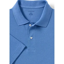 School Uniform Men's Big Short Sleeve Mesh Polo Shirt
